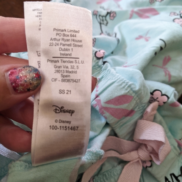 Disney Mulan Pajamas Pants, Primark, Size M - Picture 3 of 4
